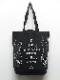 �㴰���THE ONENESS�������ͥ�/OrganicCottonCanvas toteBAG/BLK