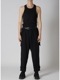 Yohji Yamamoto襦ޥ/SOFT JERSEY HEM TAB PANTS/BLACK.