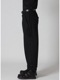 Yohji Yamamoto襦ޥ/SOFT JERSEY HEM TAB PANTS/BLACK.