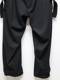 Yohji Yamamoto襦ޥ/SOFT JERSEY HEM TAB PANTS/BLACK.