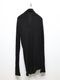 JULIUSꥦ/TEXTURE JERSEY CUT & SEWN5/BLACK
