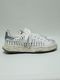 Maison MIHARA YASUHIRO��CHARLES original sole studded canvas Low-Top sneakers/WHT