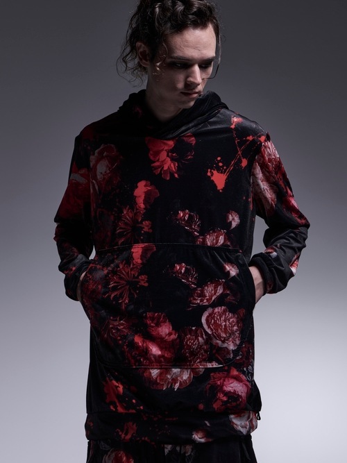 SALE40%OFF/kiryuyrik������奦����奦/Flora Velor Loose Hoodie/Flora.