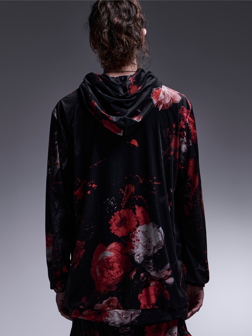 SALE40%OFF/kiryuyrik������奦����奦/Flora Velor Loose Hoodie/Flora.