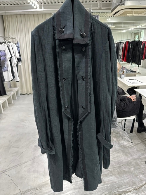 (ͽ���ʡ�5��6������ͽ��/kiryuyrik������奦����奦/W-Gaze Napoleon Coat/Black