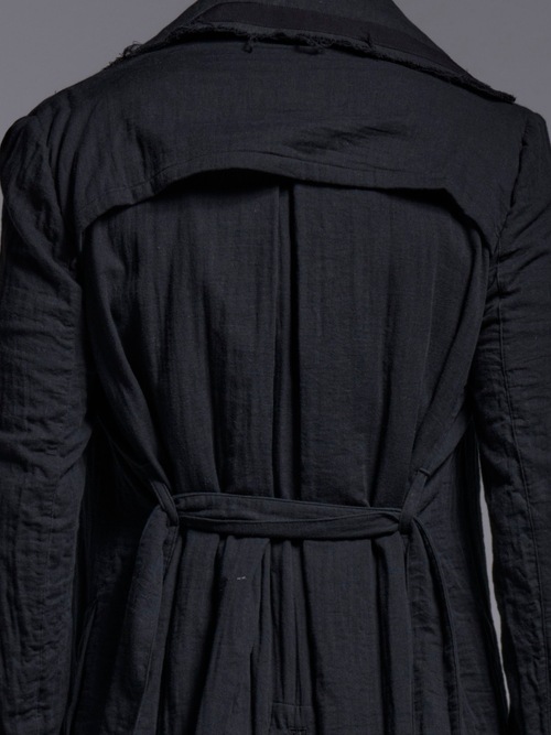 (ͽ���ʡ�5��6������ͽ��/kiryuyrik������奦����奦/W-Gaze Napoleon Coat/Black