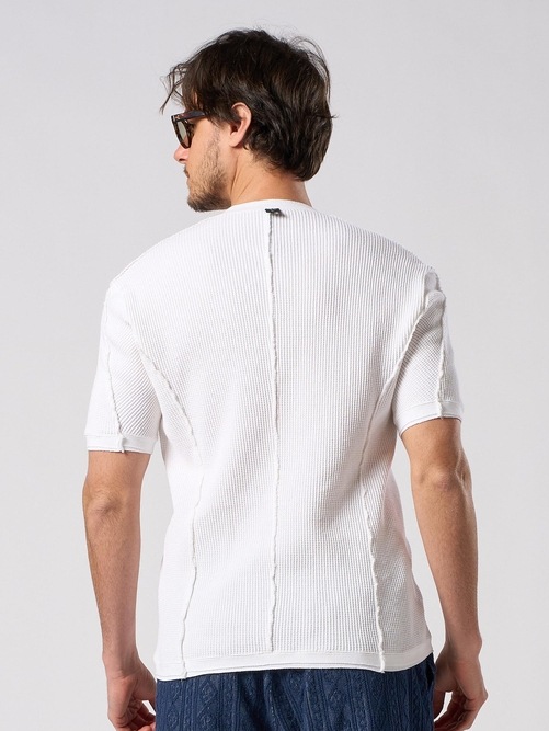 (ͽ���ʡ�5��6������ͽ��/wjk�����֥른��������/waffle henley S/S/white