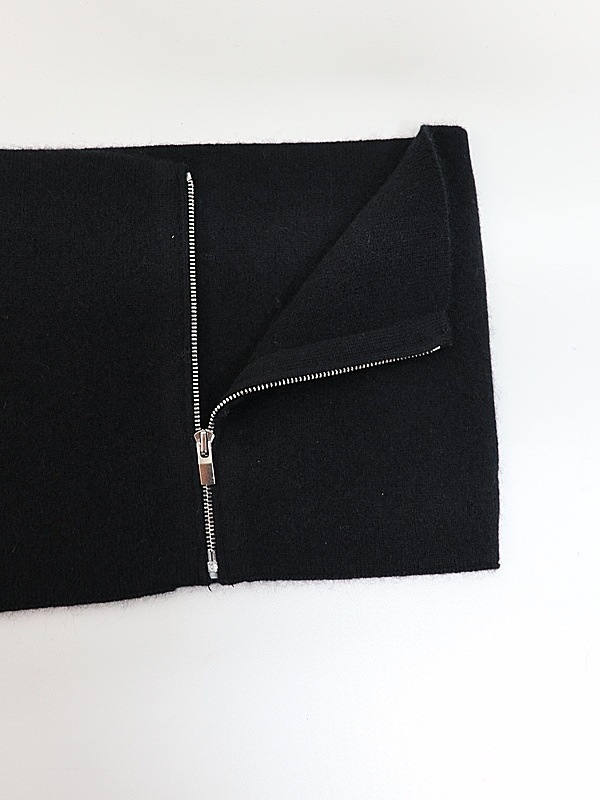 ATTACHMENT�������å�����/CASHMERE KNIT NECK WARMER/BLACK
