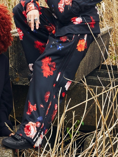 (ͽ���ʡ�6��7������ͽ��/THE ONENESS�������ͥ�/Flora Recycle Jersey Slacks/Black