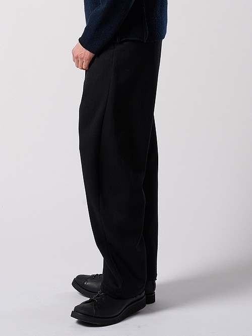 (ͽ���ʡ�9��10������ͽ��/wjk�����֥른��������/venetian stripe wide banana slacks/black