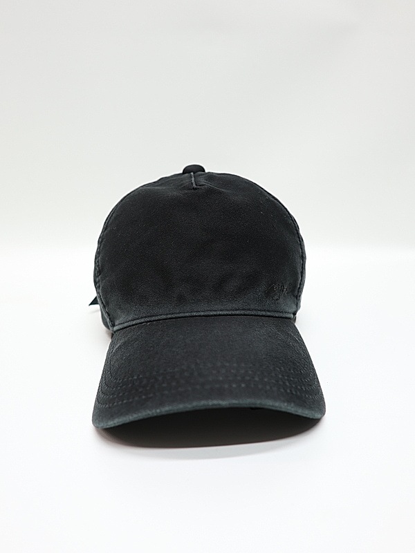 wjk�����֥른��������/heavy moleskin B.B.cap/black