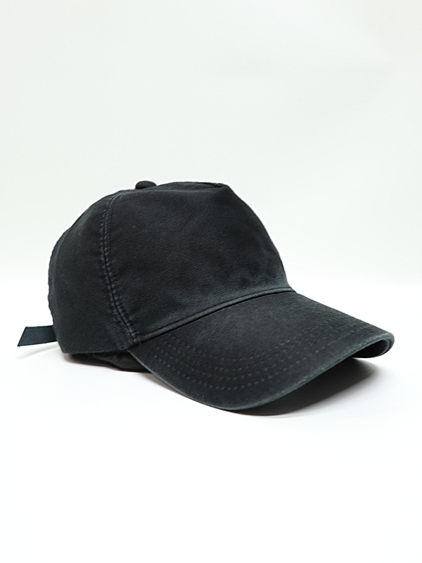 wjk�����֥른��������/heavy moleskin B.B.cap/black