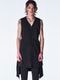 (ͽ���ʡ�9������10������ͽ��/kiryuyrik������奦����奦/PE Gabardine Flare Vest/Black