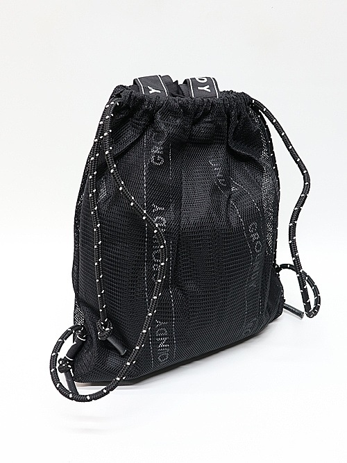 Ground Y�����饦��ɥ磻/2WAY MESH BAG PACK/BLK.