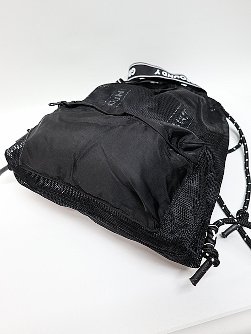 Ground Y�����饦��ɥ磻/2WAY MESH BAG PACK/BLK.
