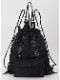 Ground Y�����饦��ɥ磻/2WAY MESH BAG PACK/BLK.
