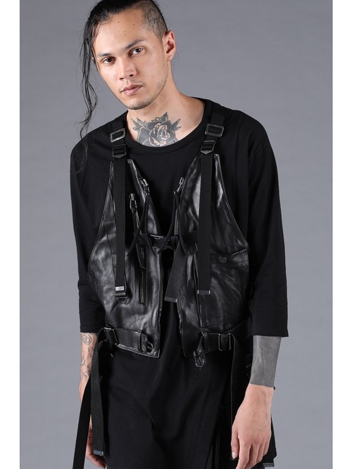 �㴰���D.HYGEN���ǥ����ϥ�����/�ۡ����쥶���٥��ȥХå�/BLACK