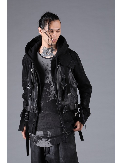 �㴰���D.HYGEN���ǥ����ϥ�����/�ۡ����쥶���٥��ȥХå�/BLACK