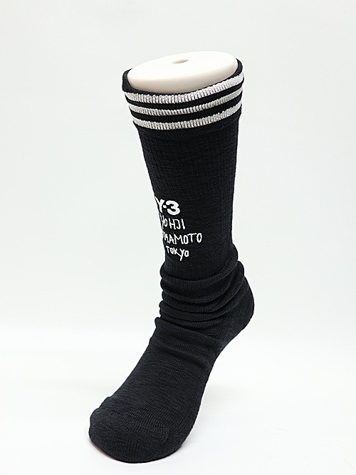 Y-3磻꡼/Y-3 HER SOCK/BLACK