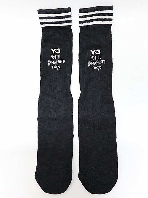 Y-3磻꡼/Y-3 HER SOCK/BLACK