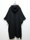 SALE30%OFF/Ground Y�����饦��ɥ磻/40/20 MINI FLEECE CHEST POCKET LONG HOODIE/BLACK.