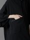 SALE30%OFF/Ground Y�����饦��ɥ磻/40/20 MINI FLEECE CHEST POCKET LONG HOODIE/BLACK.