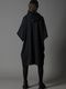 SALE30%OFF/Ground Y�����饦��ɥ磻/40/20 MINI FLEECE CHEST POCKET LONG HOODIE/BLACK.