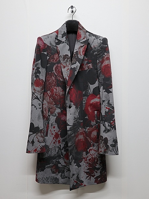 (ͽ���ʡ�5��6������ͽ��/kiryuyrik������奦����奦/Gray Flora Gabardine Long Jacket/Gray