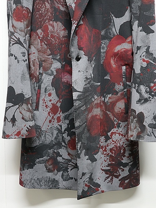 (ͽ���ʡ�5��6������ͽ��/kiryuyrik������奦����奦/Gray Flora Gabardine Long Jacket/Gray