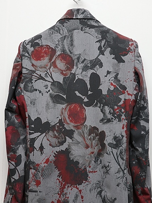 (ͽ���ʡ�5��6������ͽ��/kiryuyrik������奦����奦/Gray Flora Gabardine Long Jacket/Gray