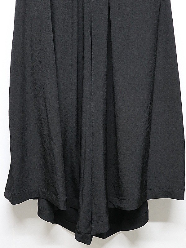 Ground Y�����饦��ɥ磻/TA/PE CREPE DE CHINE CULOTTE PANTS/BLACK