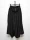 Ground Y�����饦��ɥ磻/TA/PE CREPE DE CHINE CULOTTE PANTS/BLACK