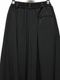 Ground Y�����饦��ɥ磻/TA/PE CREPE DE CHINE CULOTTE PANTS/BLACK