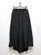 Ground Y�����饦��ɥ磻/TA/PE CREPE DE CHINE CULOTTE PANTS/BLACK
