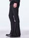 (ͽ���ʡ�9������10������ͽ��/kiryuyrik������奦����奦/PE Gabardine Lace Up Flare Slacks/Black