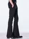 (ͽ���ʡ�9������10������ͽ��/kiryuyrik������奦����奦/PE Gabardine Lace Up Flare Slacks/Black