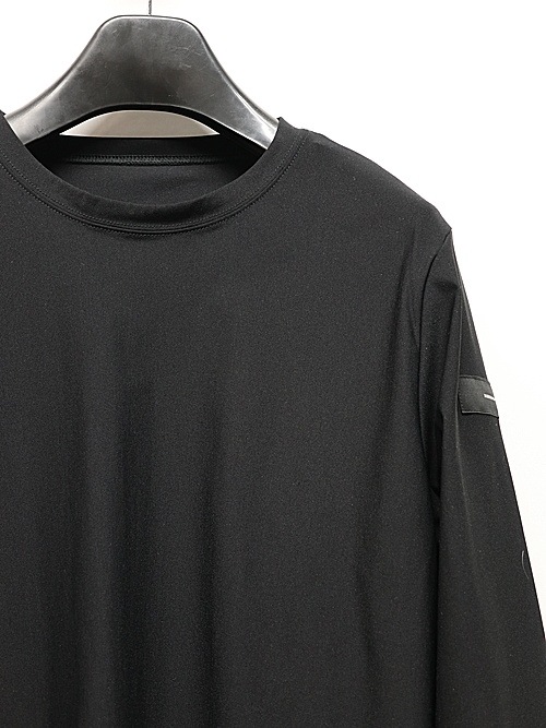 RESOUND CLOTHINGꥵɥ/LOOSE FIT nylon long sleave Tee/BLACK