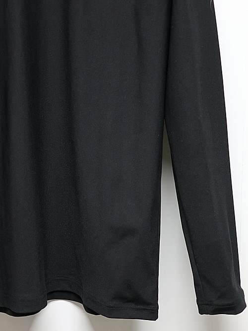 RESOUND CLOTHINGꥵɥ/LOOSE FIT nylon long sleave Tee/BLACK