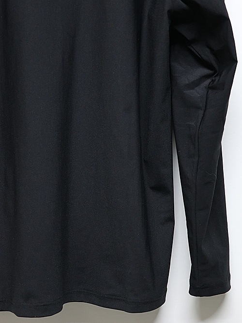 RESOUND CLOTHINGꥵɥ/LOOSE FIT nylon long sleave Tee/BLACK