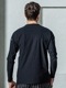 RESOUND CLOTHINGꥵɥ/LOOSE FIT nylon long sleave Tee/BLACK