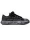 Maison MIHARA YASUHIROPETERSON 23 /Original Sole Studded Paint Canvas Low-Top Sneaker/BLK/BLK