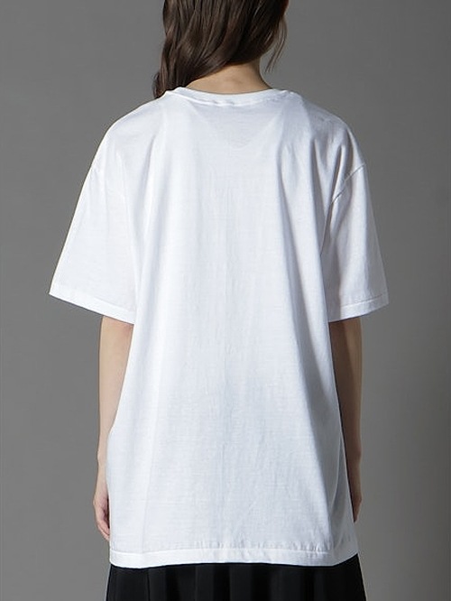 Ground Y饦ɥ磻/20/cotton jesey snake/WHITE