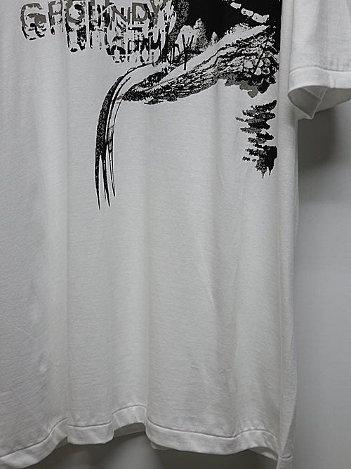 Ground Y饦ɥ磻/20/cotton jesey snake/WHITE