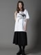 Ground Y饦ɥ磻/20/cotton jesey snake/WHITE