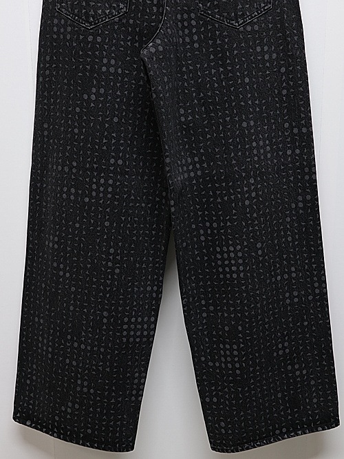 SALE30%OFF/LAD MUSICIAN����å� �ߥ塼�������/14oz DENIM STUDZ STRAIGHT PANTS/USED BLACK