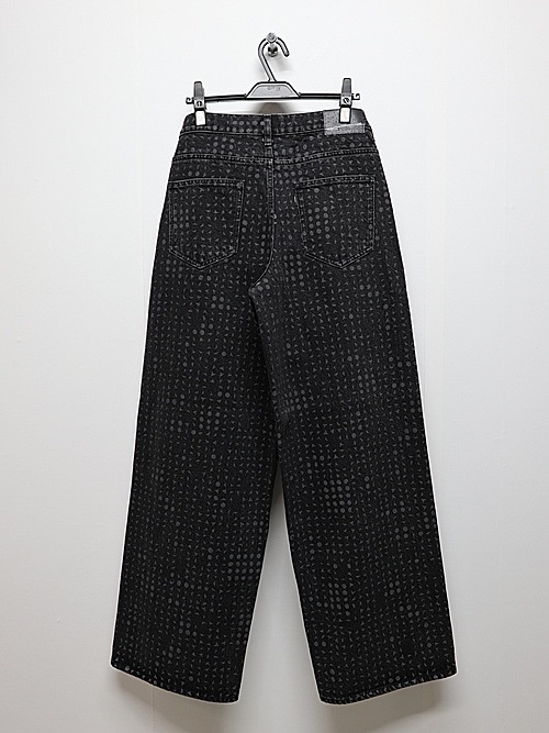 SALE30%OFF/LAD MUSICIAN����å� �ߥ塼�������/14oz DENIM STUDZ STRAIGHT PANTS/USED BLACK