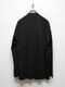 ATTACHMENT�������å�����/COTTON DOUBLE FACE COLLARLESS CARDIGAN/BLACK