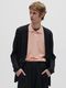 SALE30%OFF/ATTACHMENT�������å�����/COTTON DOUBLE FACE COLLARLESS CARDIGAN/BLACK.