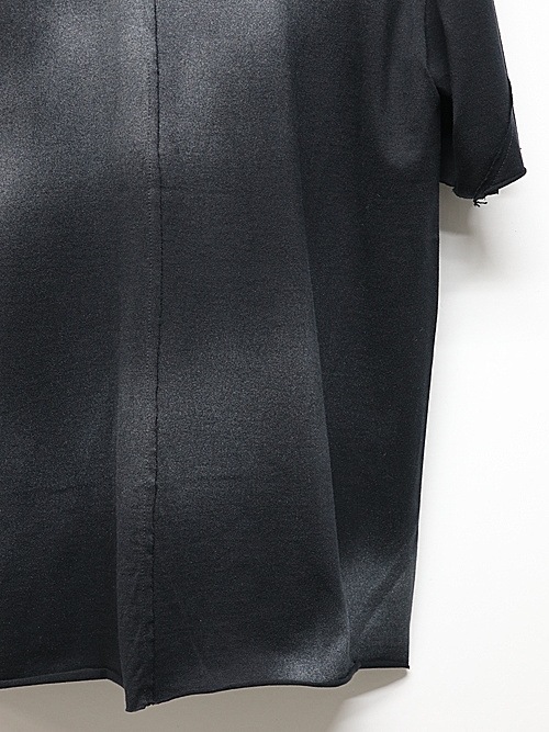 wjk�����֥른��������/spray dye leather pocket-T/black��silver