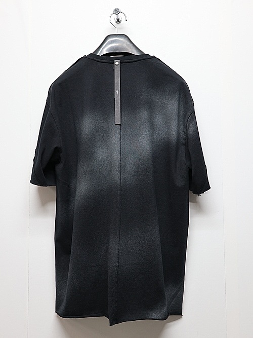wjk�����֥른��������/spray dye leather pocket-T/black��silver
